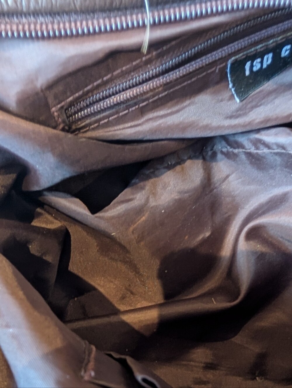 FSP Collection Cape Town Genuine Springbok Hair On Hide Leather Shoulder Bag Sat - Picture 11 of 14